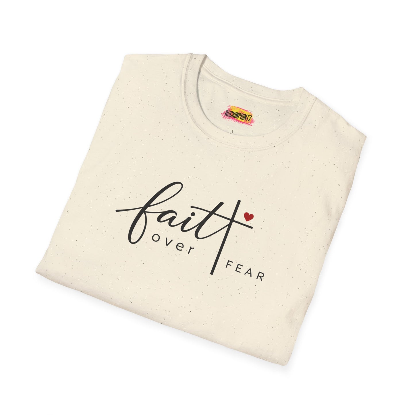 Faith Over Fear Christian T-Shirt