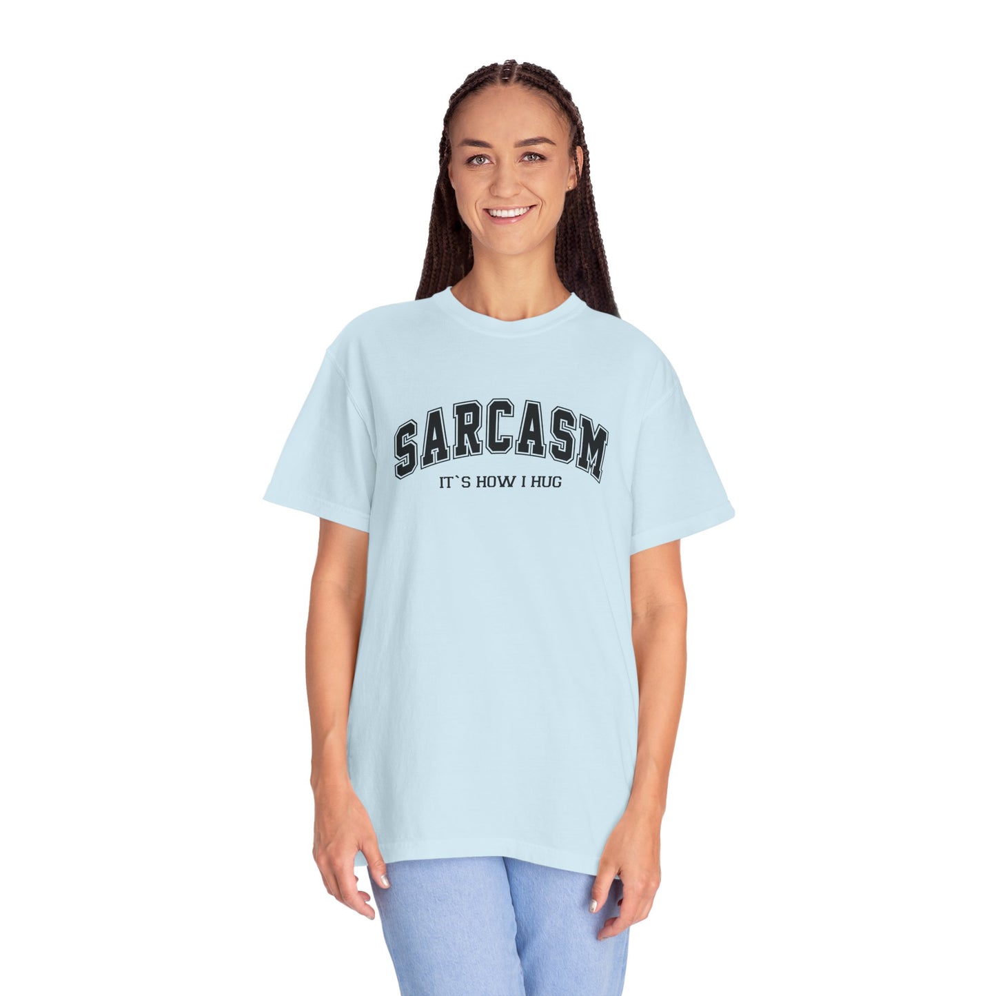 Sarcastic, Tired, Anixiety, Positive  Sayings, T-Shirt — Retro Collegiate Graphic Tee