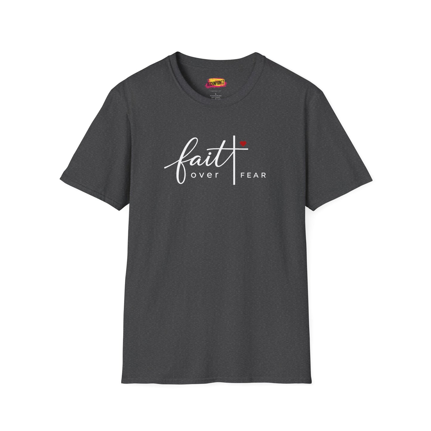 Faith Over Fear Christian T-Shirt