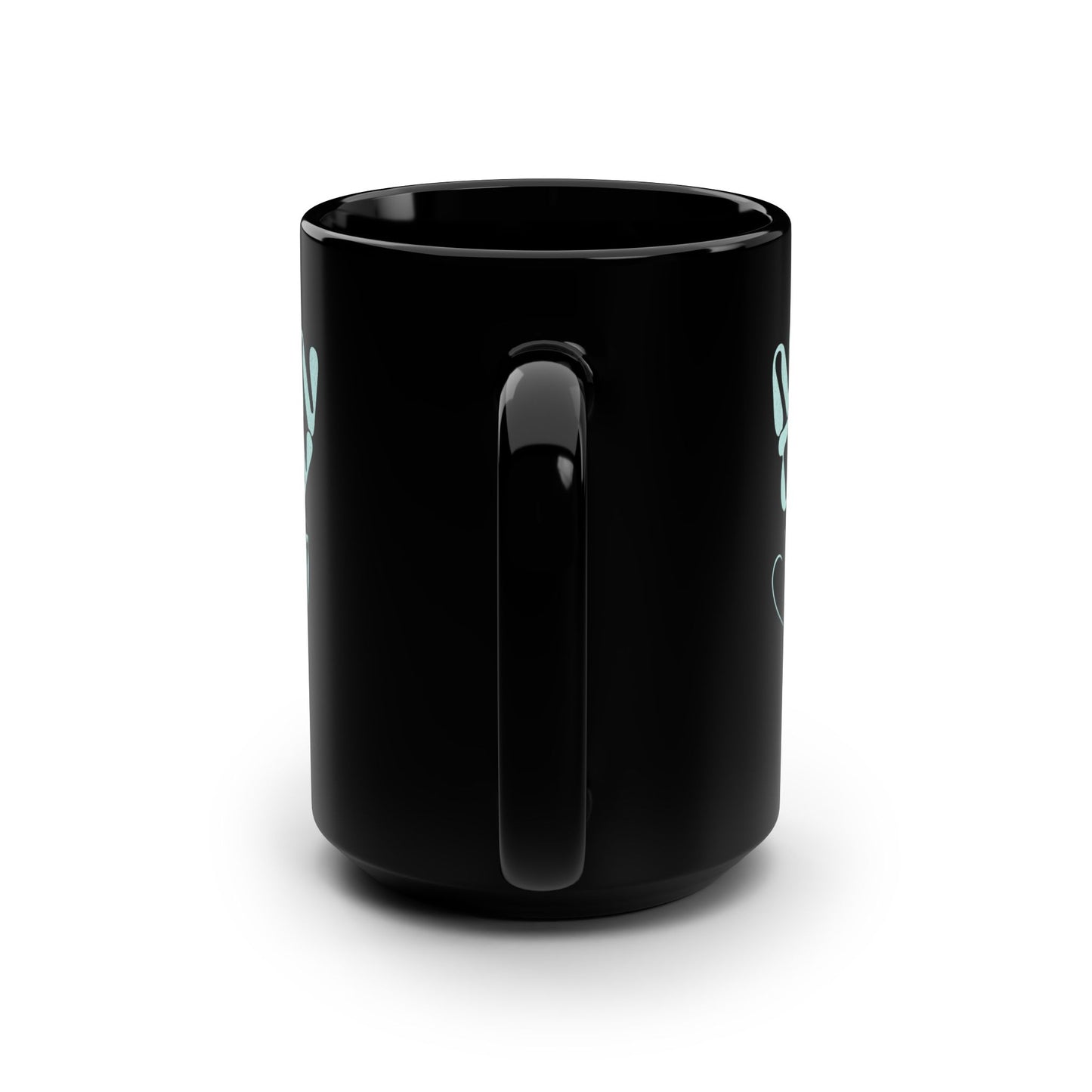 Monday! Black Mug, 15oz