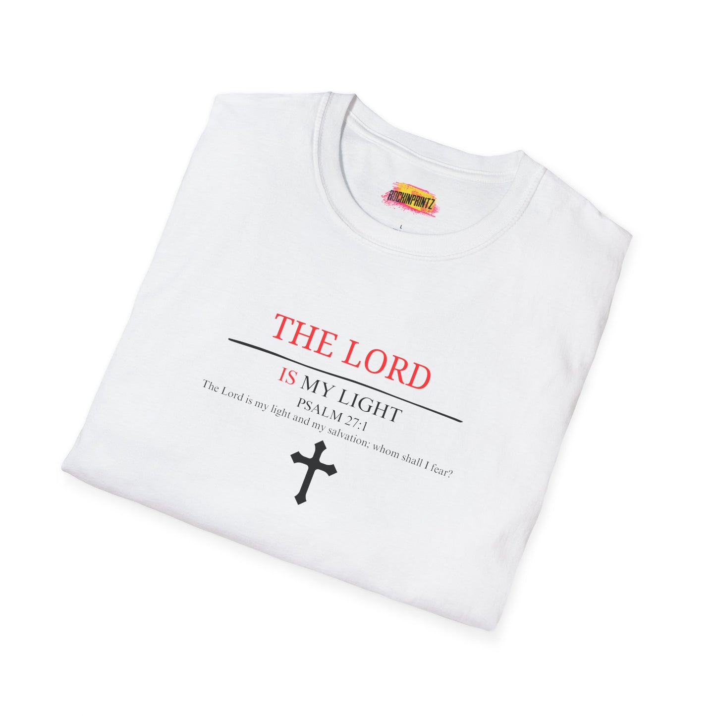 The Lord Is My Light Christian T-Shirt