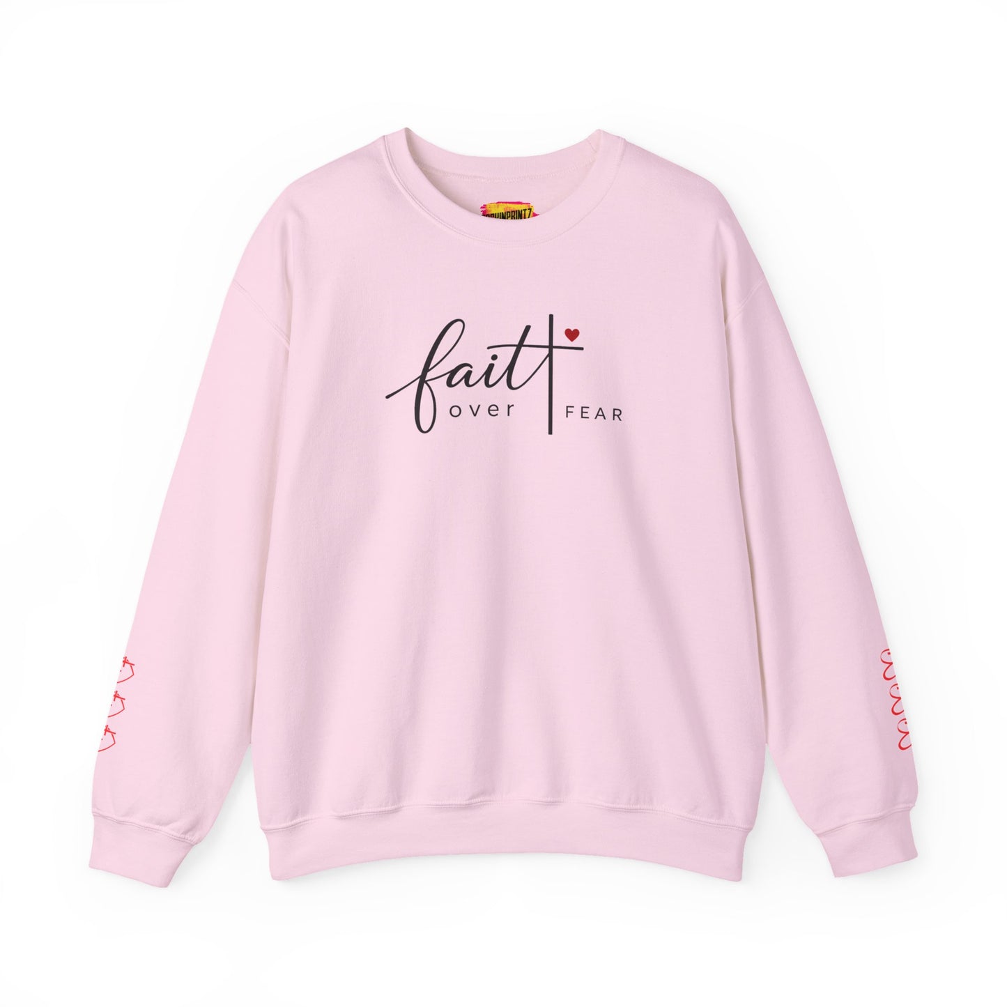 Faith Over Fear Christian Sweatshirt