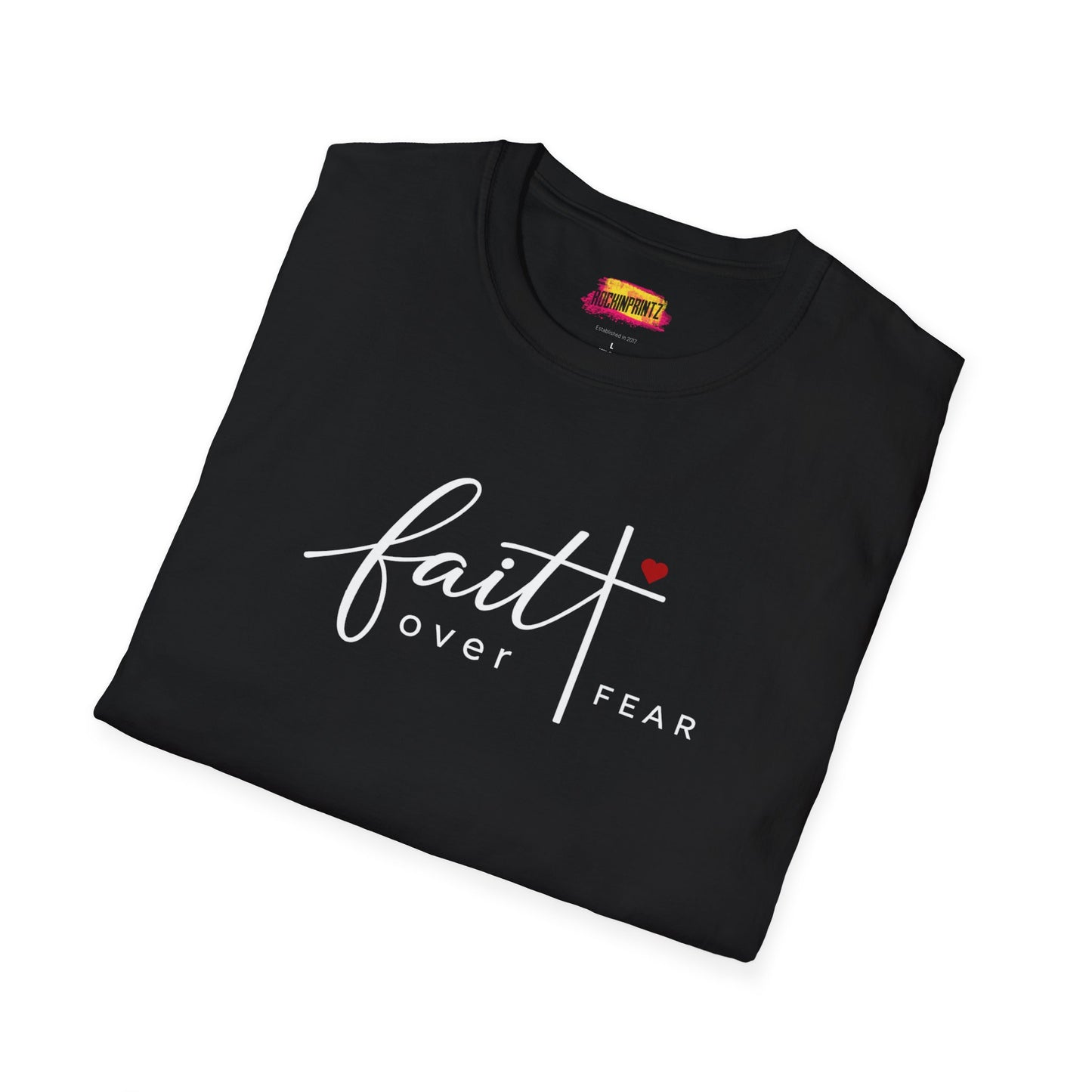 Faith Over Fear Christian T-Shirt