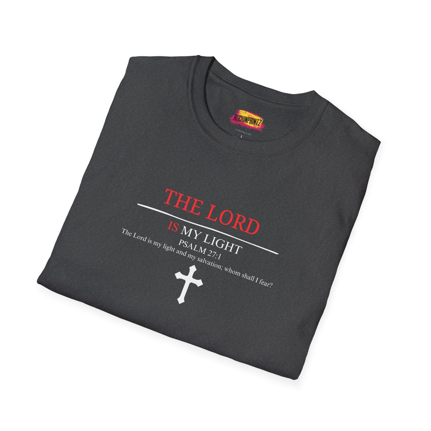 The Lord Is My Light Christian T-Shirt