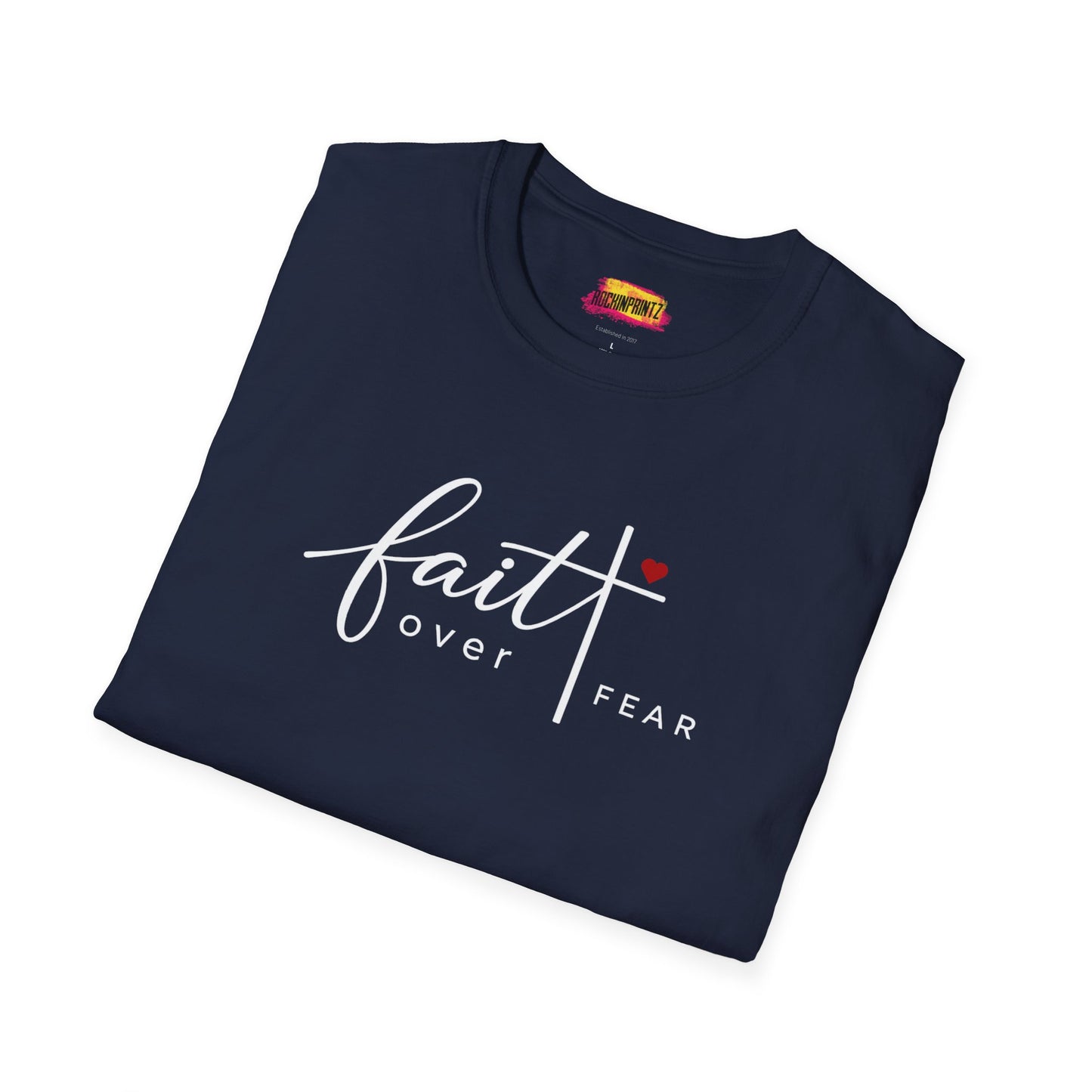 Faith Over Fear Christian T-Shirt