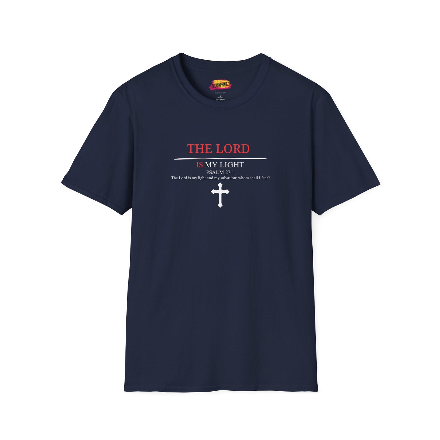 The Lord Is My Light Christian T-Shirt