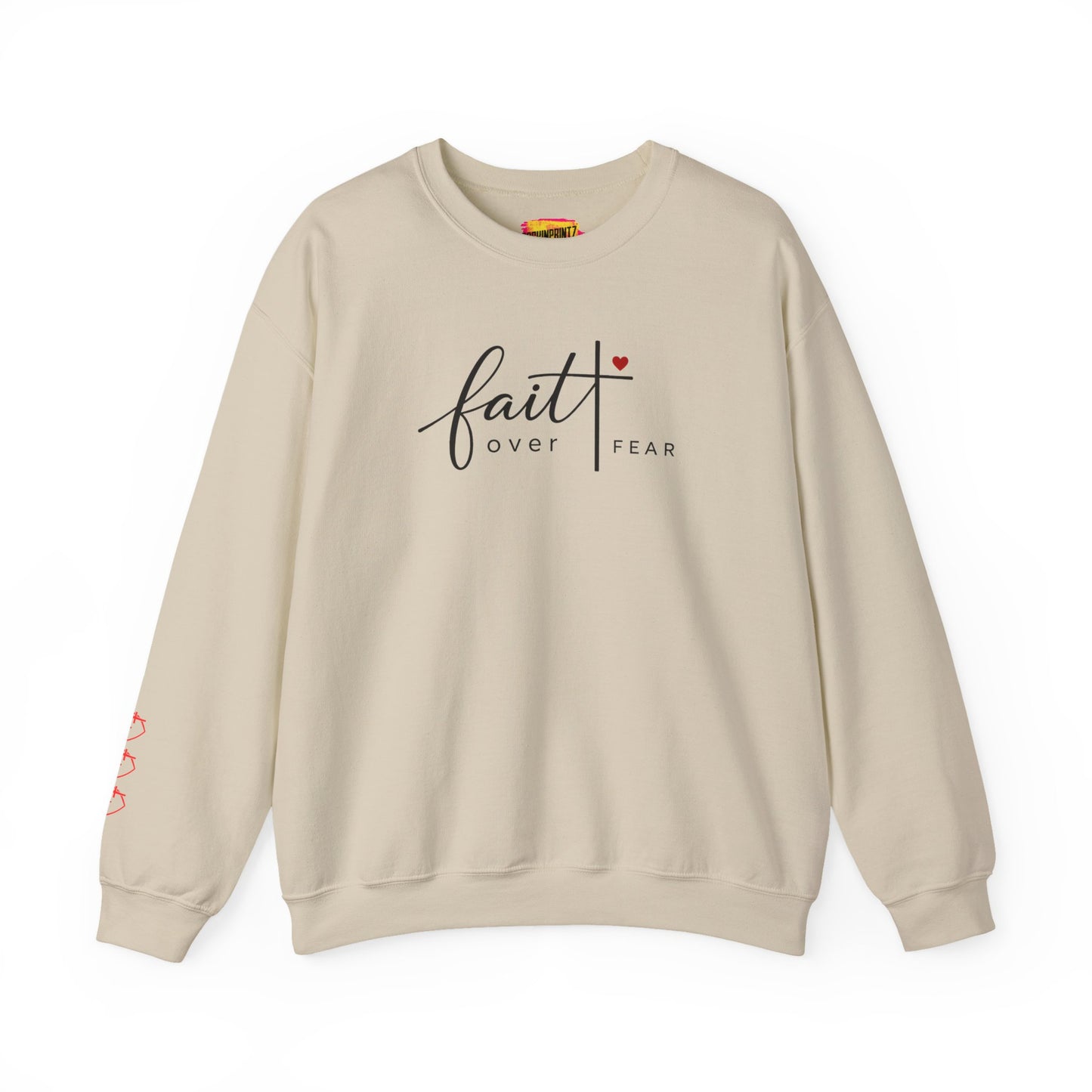 Faith Over Fear Christian Sweatshirt