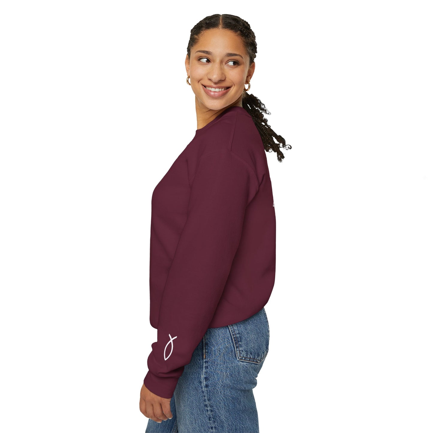 God Still Heals Sweatshirt — Inspirational Christian Crewneck (Isaiah 53:5)