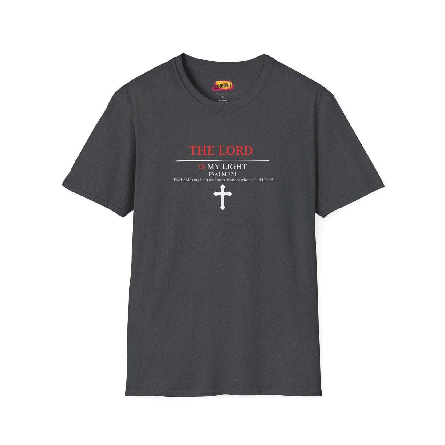 The Lord Is My Light Christian T-Shirt