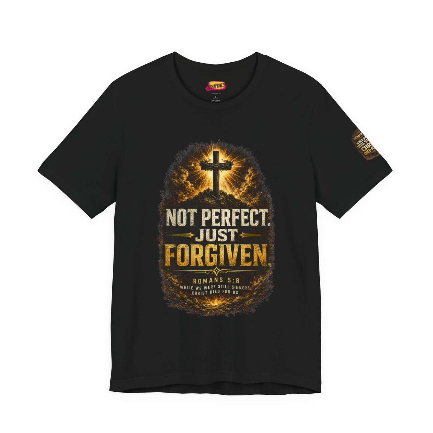 Not Perfect Just Forgiven Christian T‑Shirt