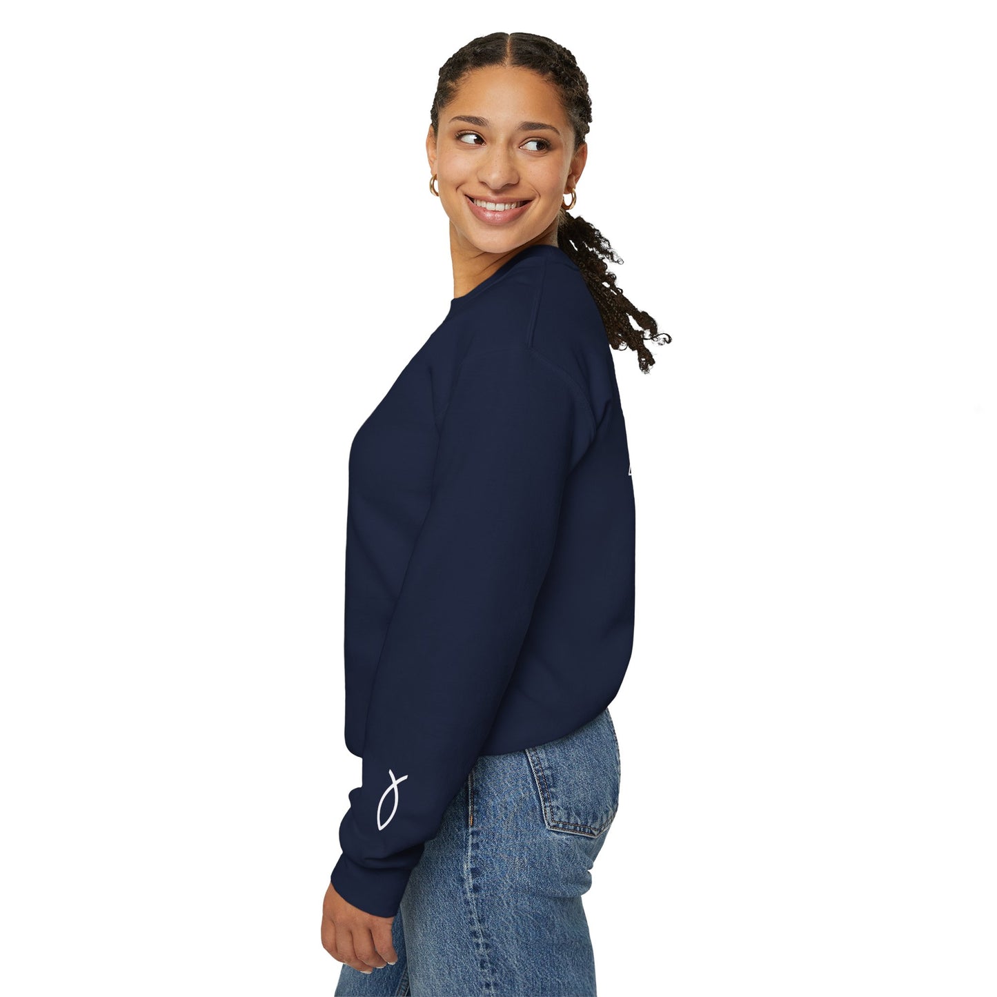 God Still Heals Sweatshirt — Inspirational Christian Crewneck (Isaiah 53:5)