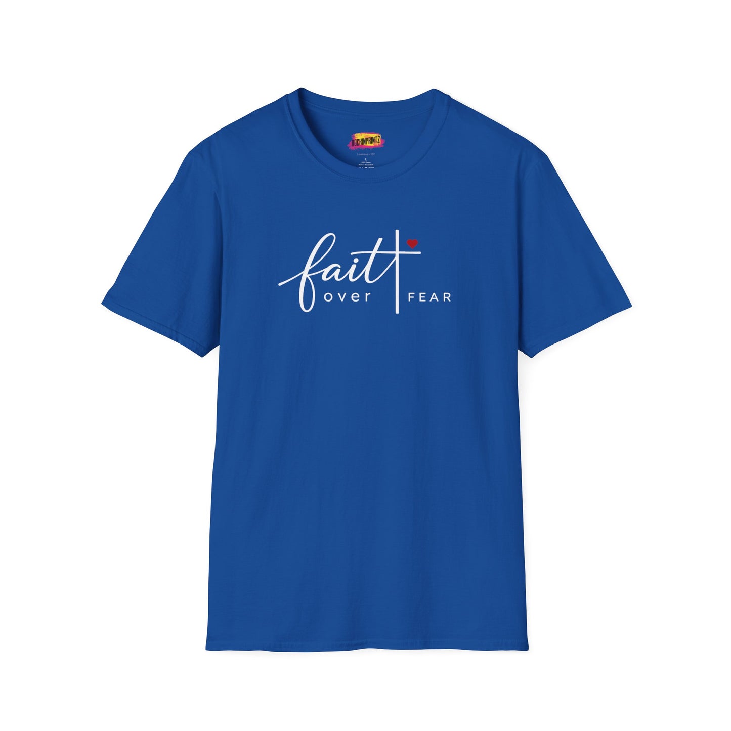 Faith Over Fear Christian T-Shirt