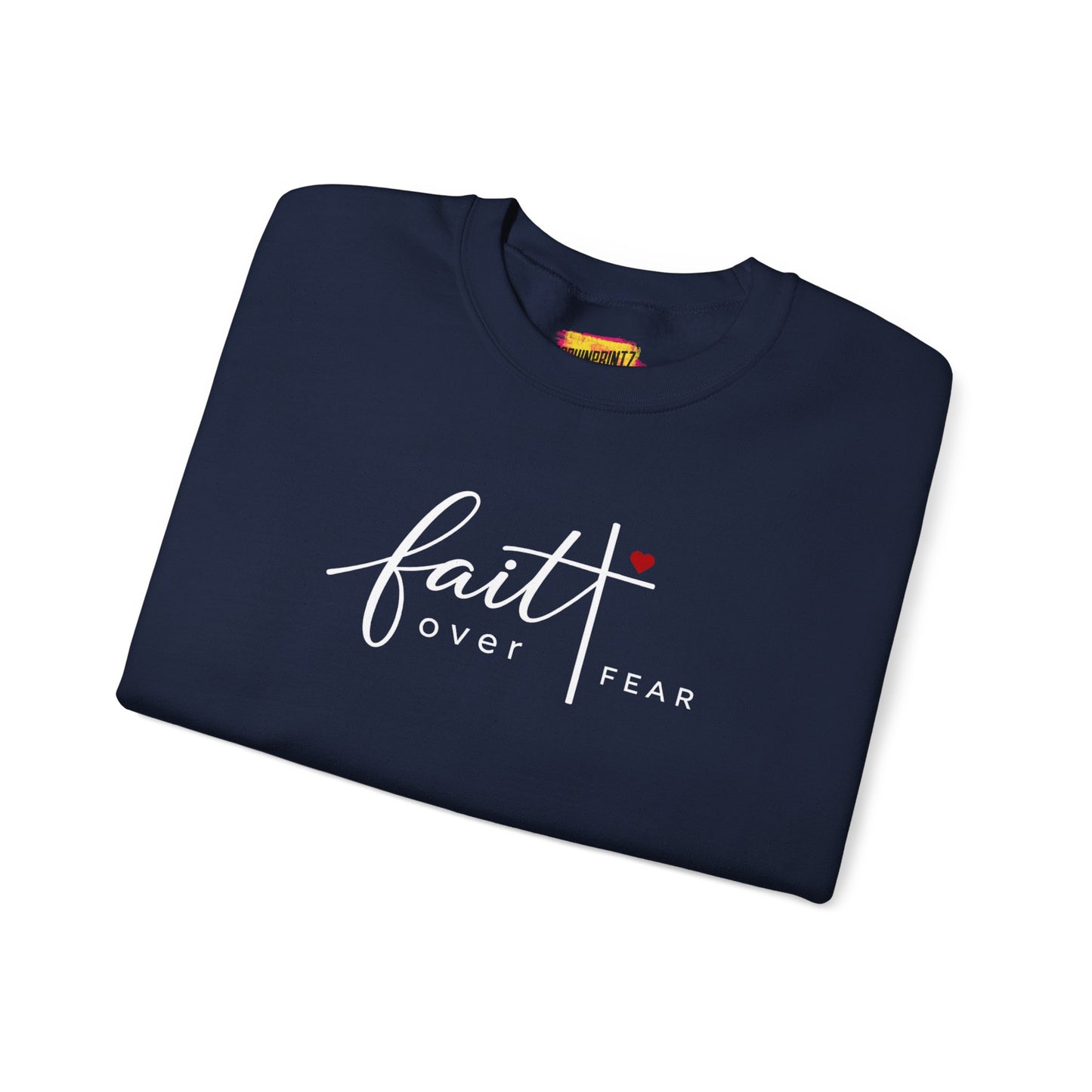 Faith Over Fear Christian Sweatshirt