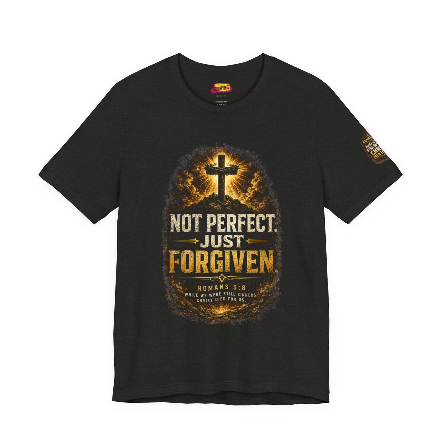 Not Perfect Just Forgiven Christian T‑Shirt