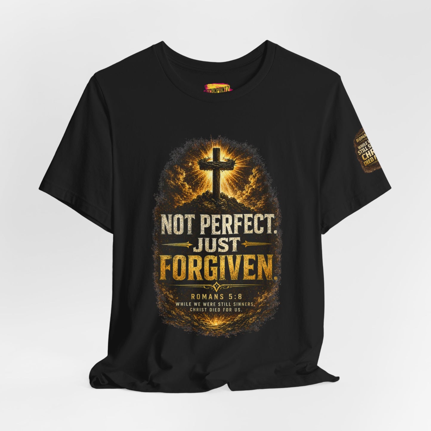 Not Perfect Just Forgiven Christian T‑Shirt