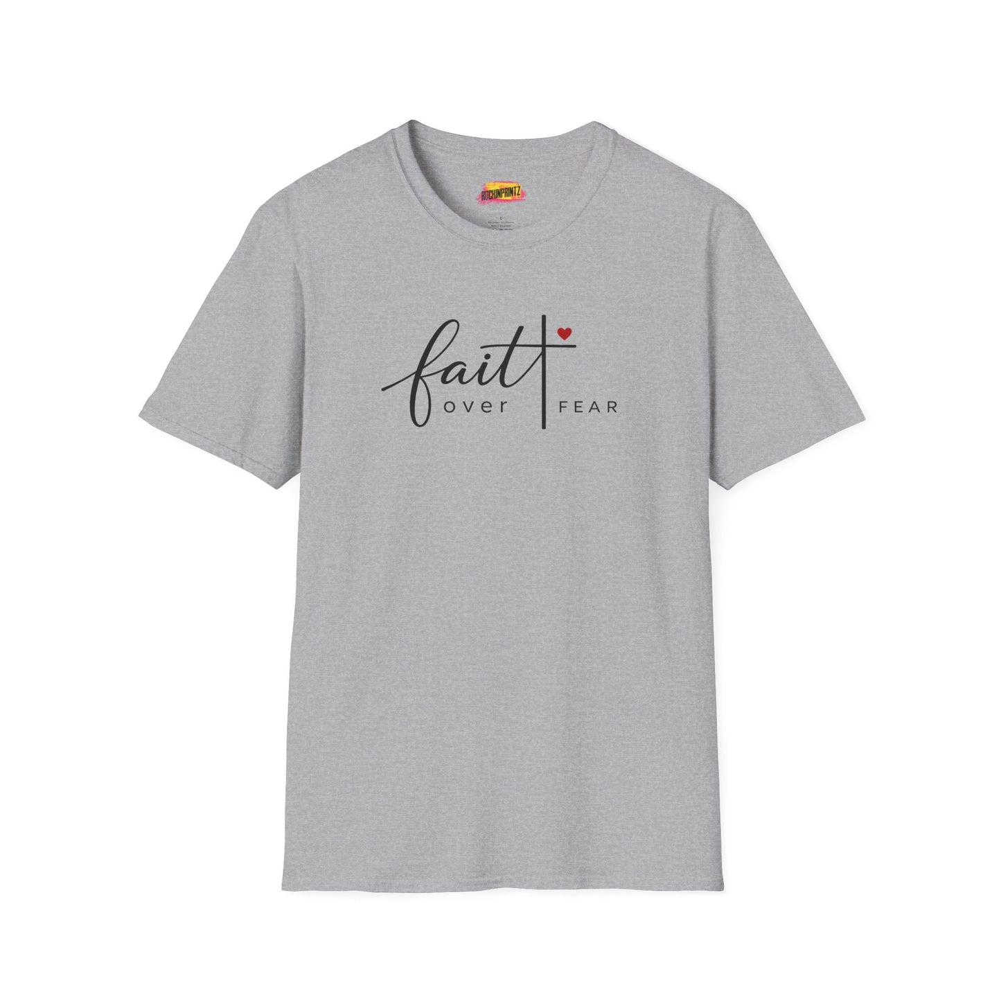 Faith Over Fear Christian T-Shirt