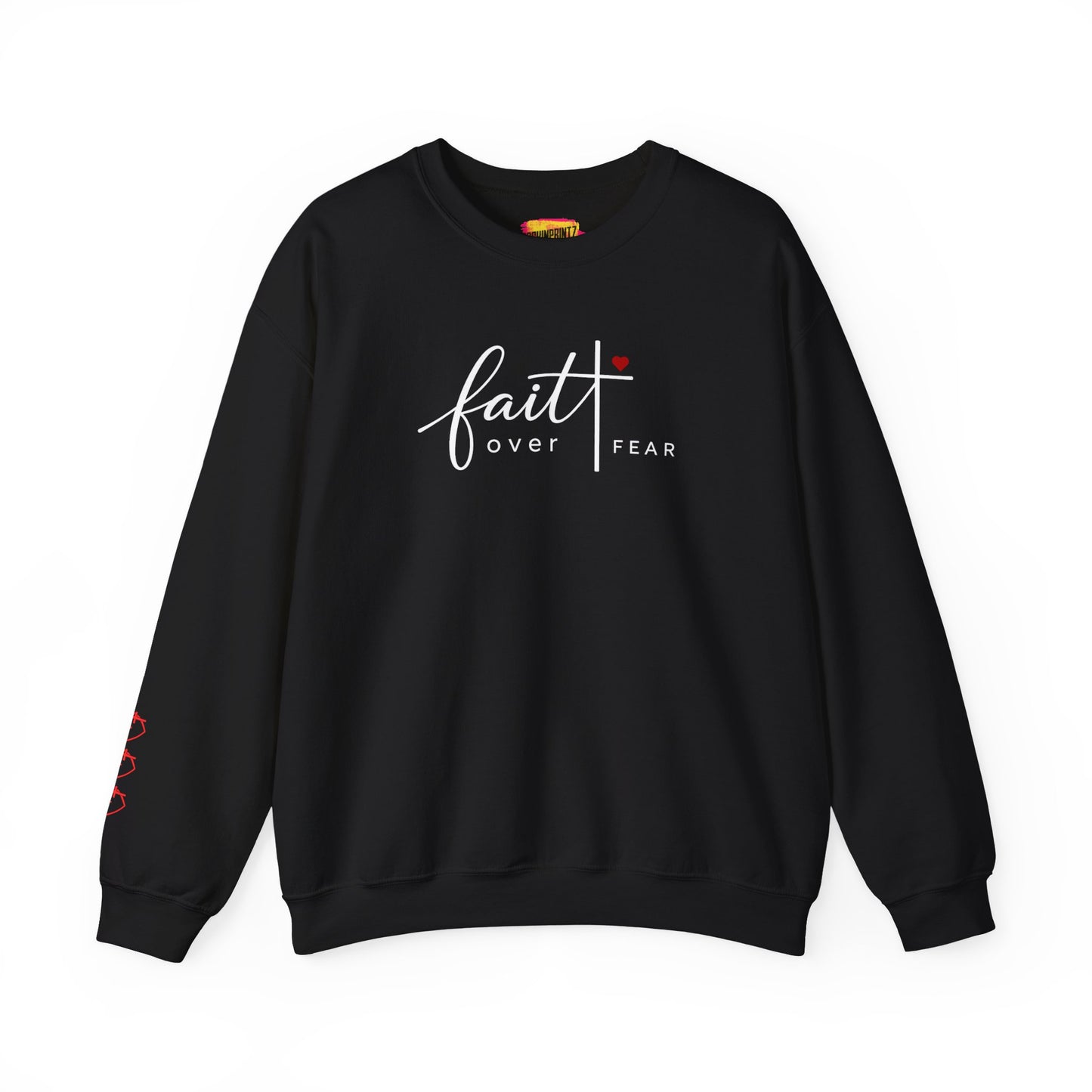 Faith Over Fear Christian Sweatshirt