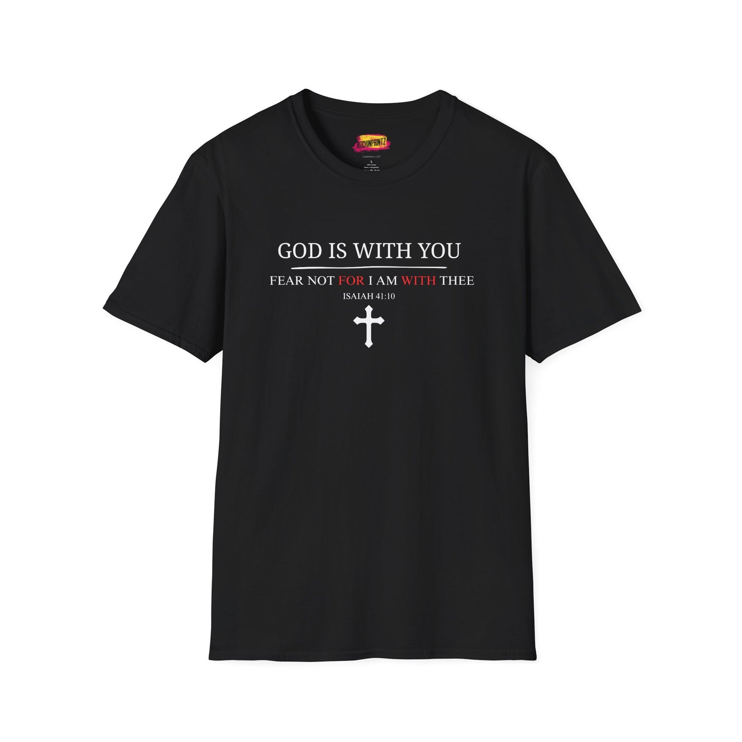 God is with you Christian T-Shirt