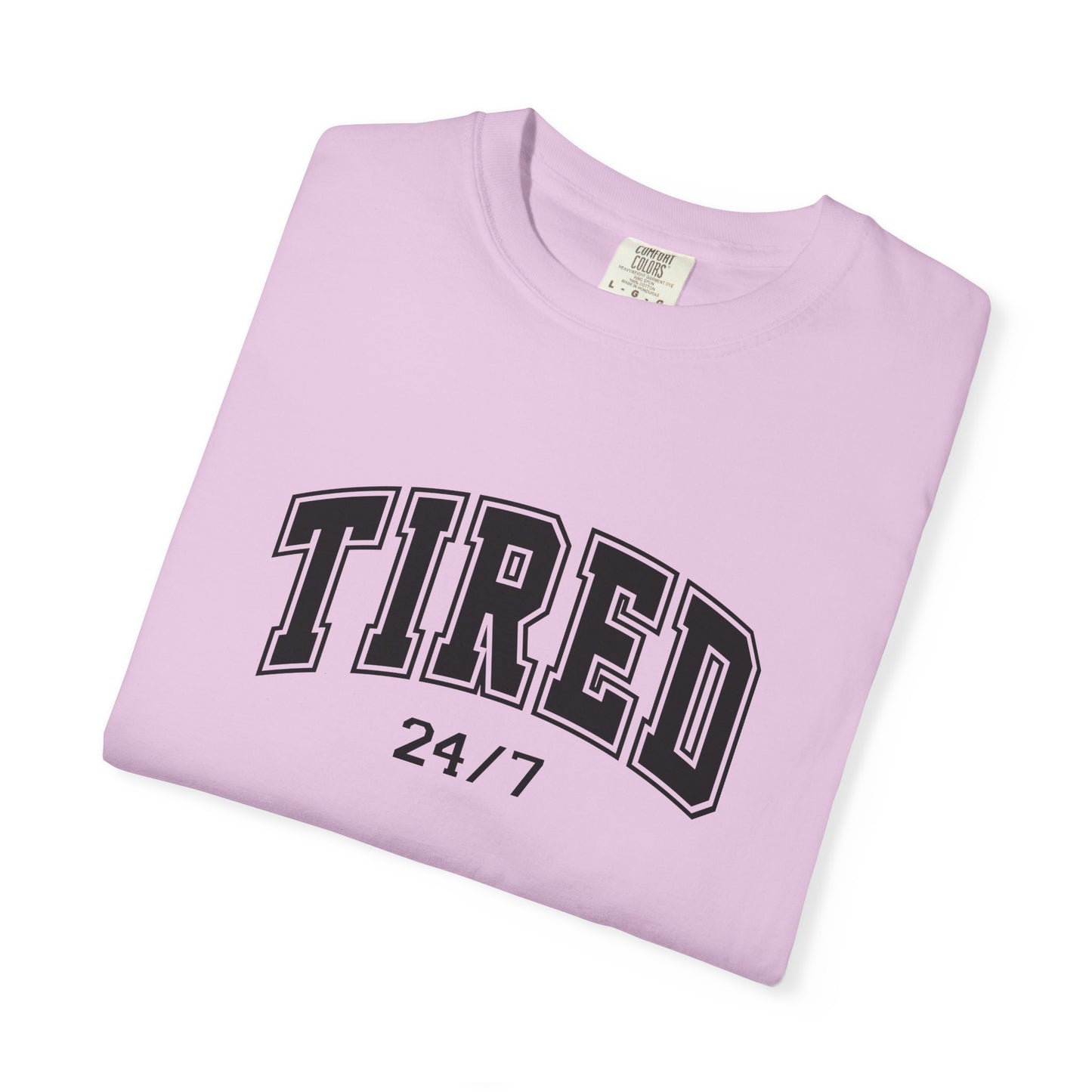 Sarcastic, Tired, Anixiety, Positive  Sayings, T-Shirt — Retro Collegiate Graphic Tee