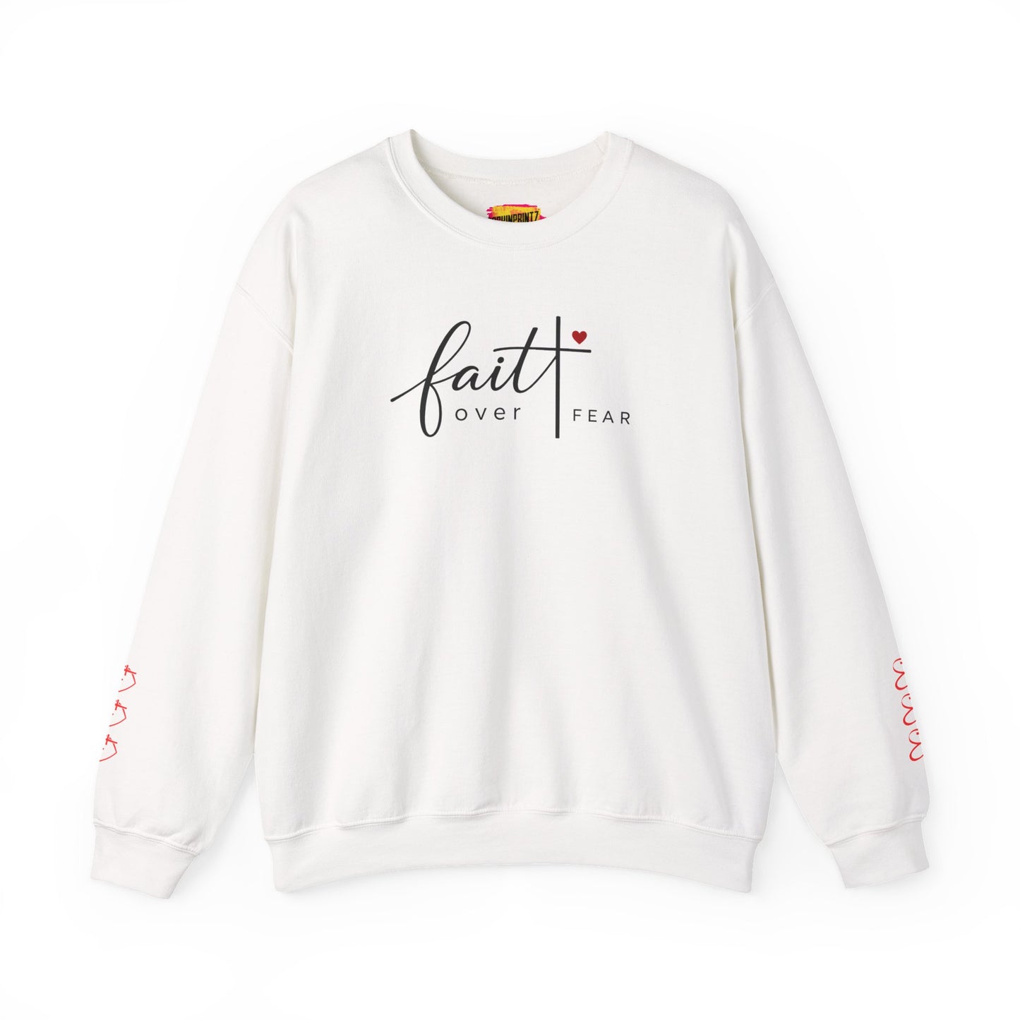 Faith Over Fear Christian Sweatshirt