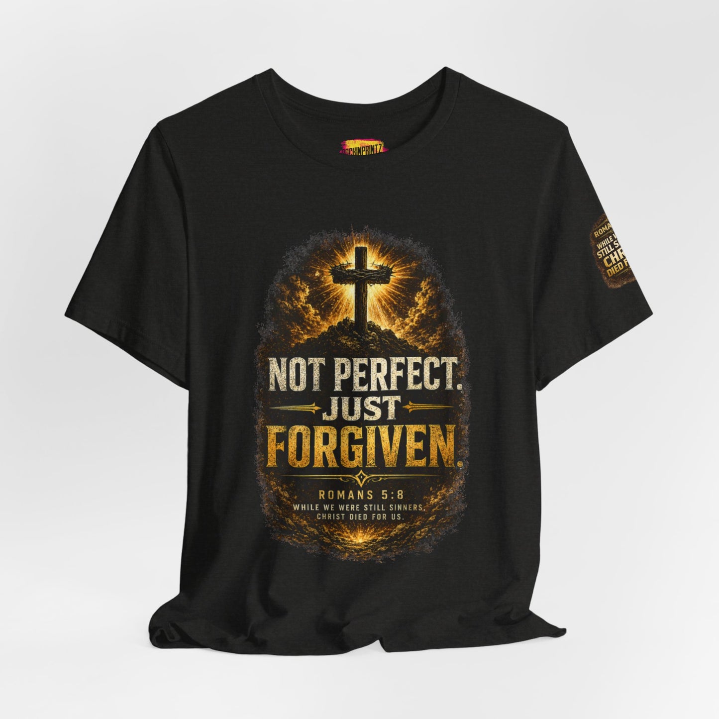 Not Perfect Just Forgiven Christian T‑Shirt