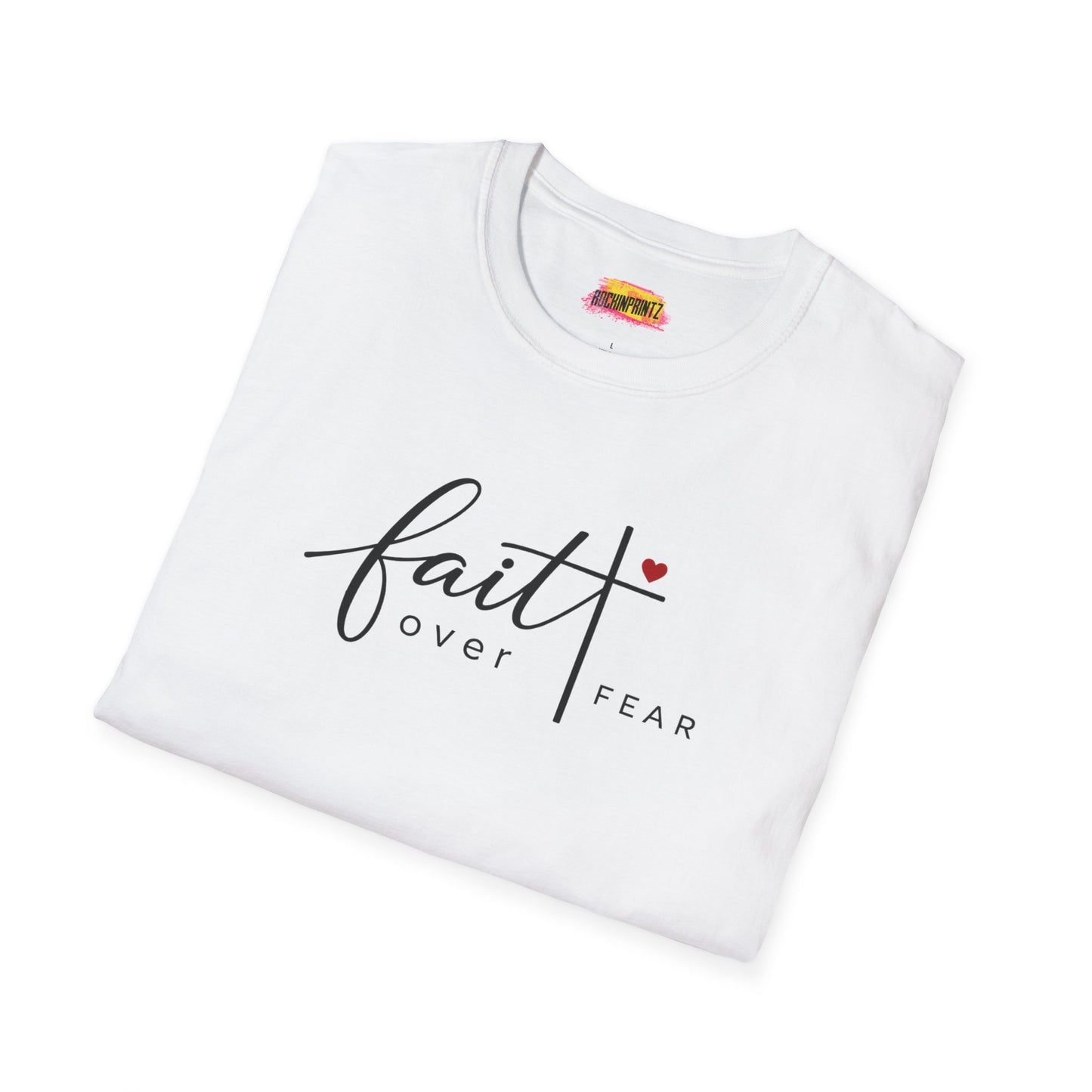 Faith Over Fear Christian T-Shirt