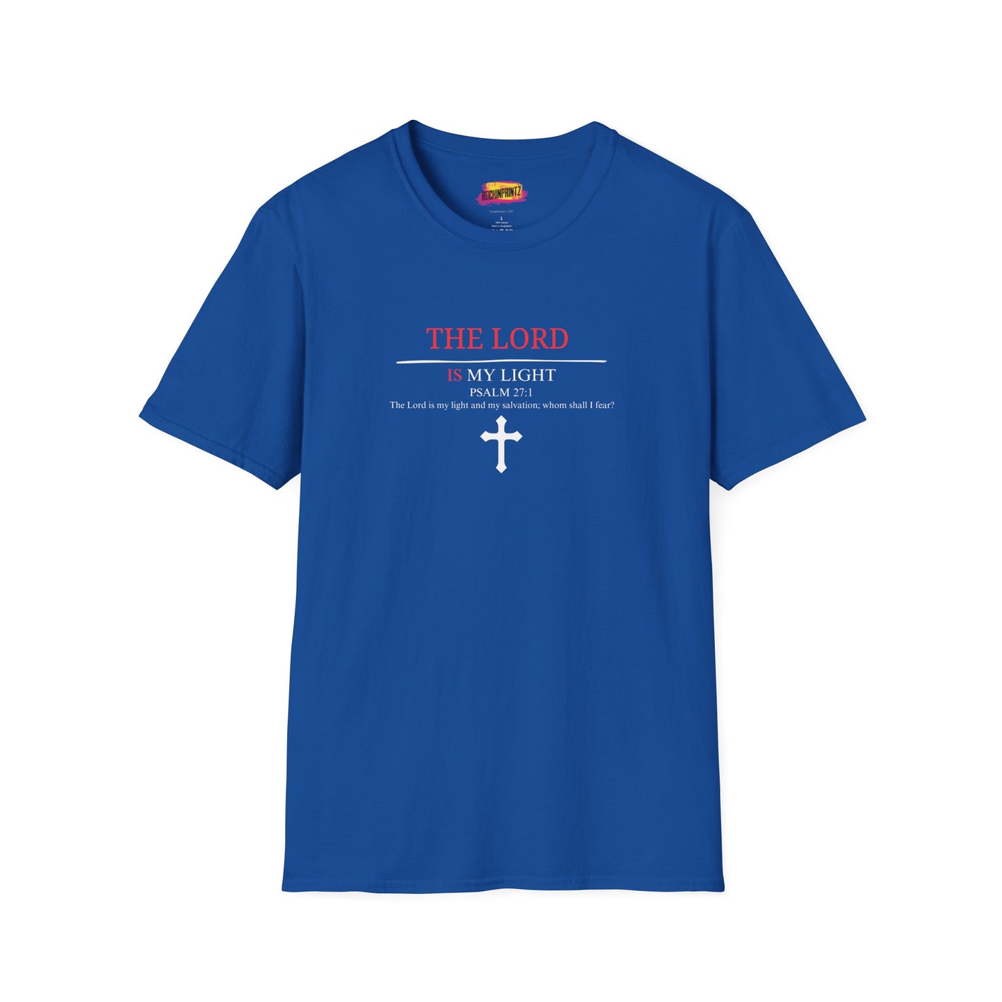The Lord Is My Light Christian T-Shirt