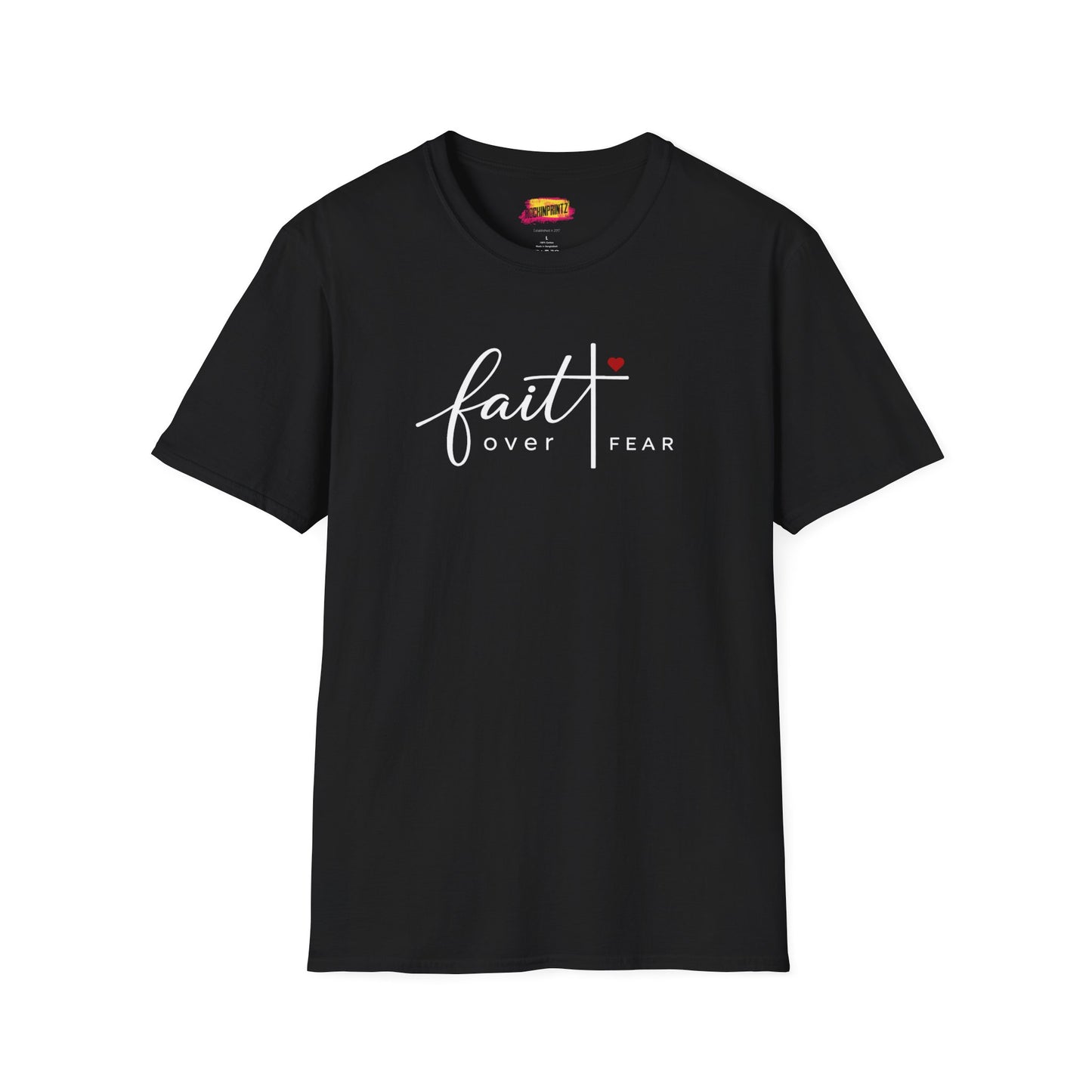 Faith Over Fear Christian T-Shirt