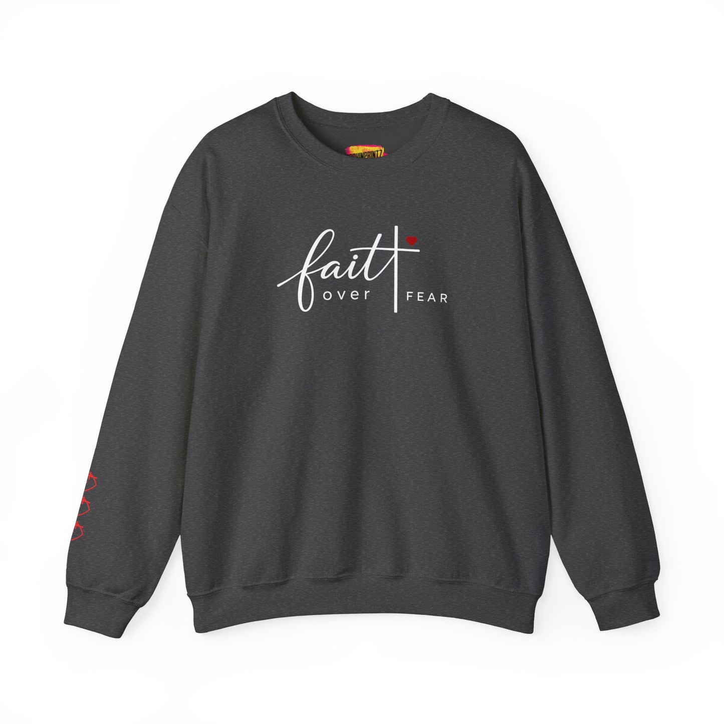 Faith Over Fear Christian Sweatshirt