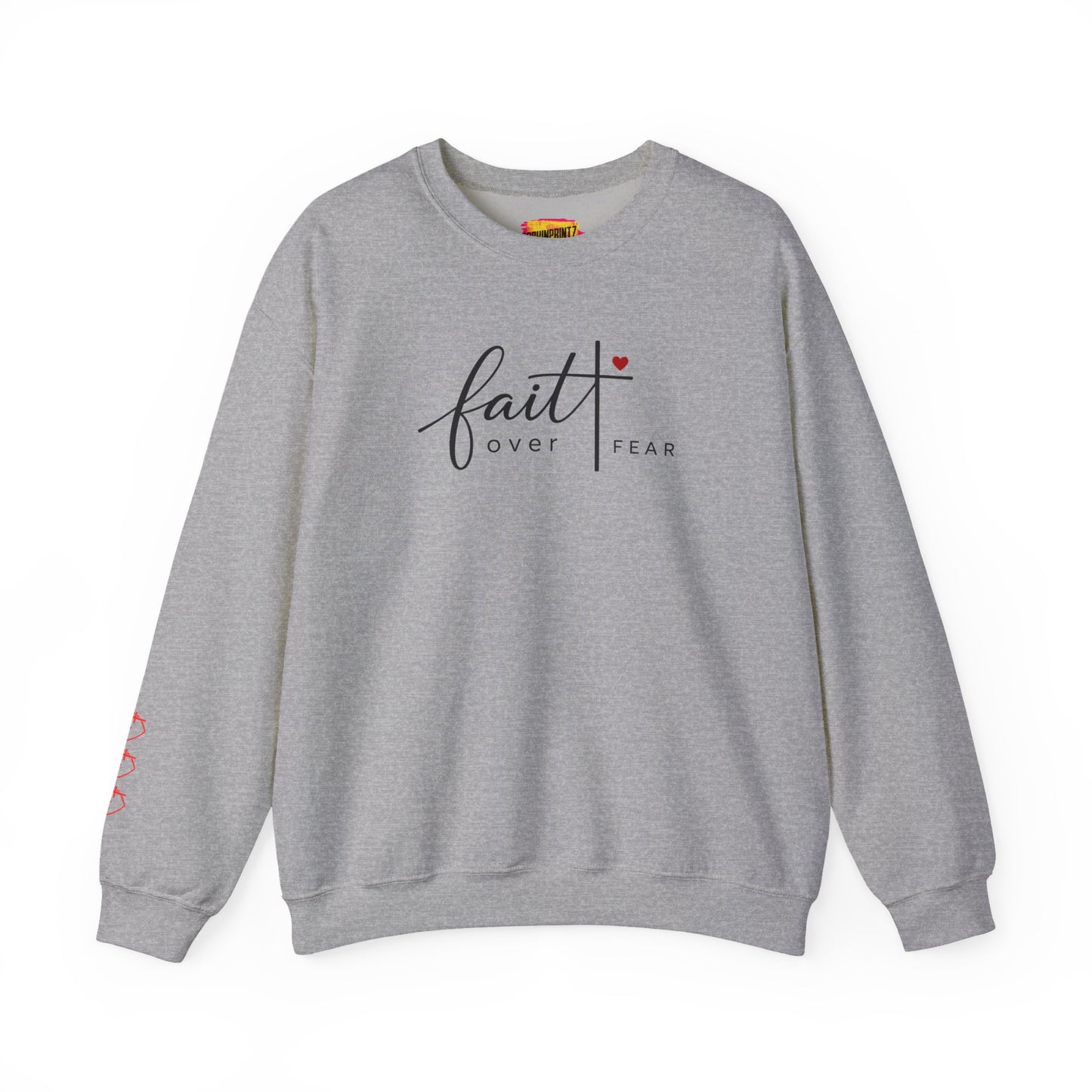 Faith Over Fear Christian Sweatshirt