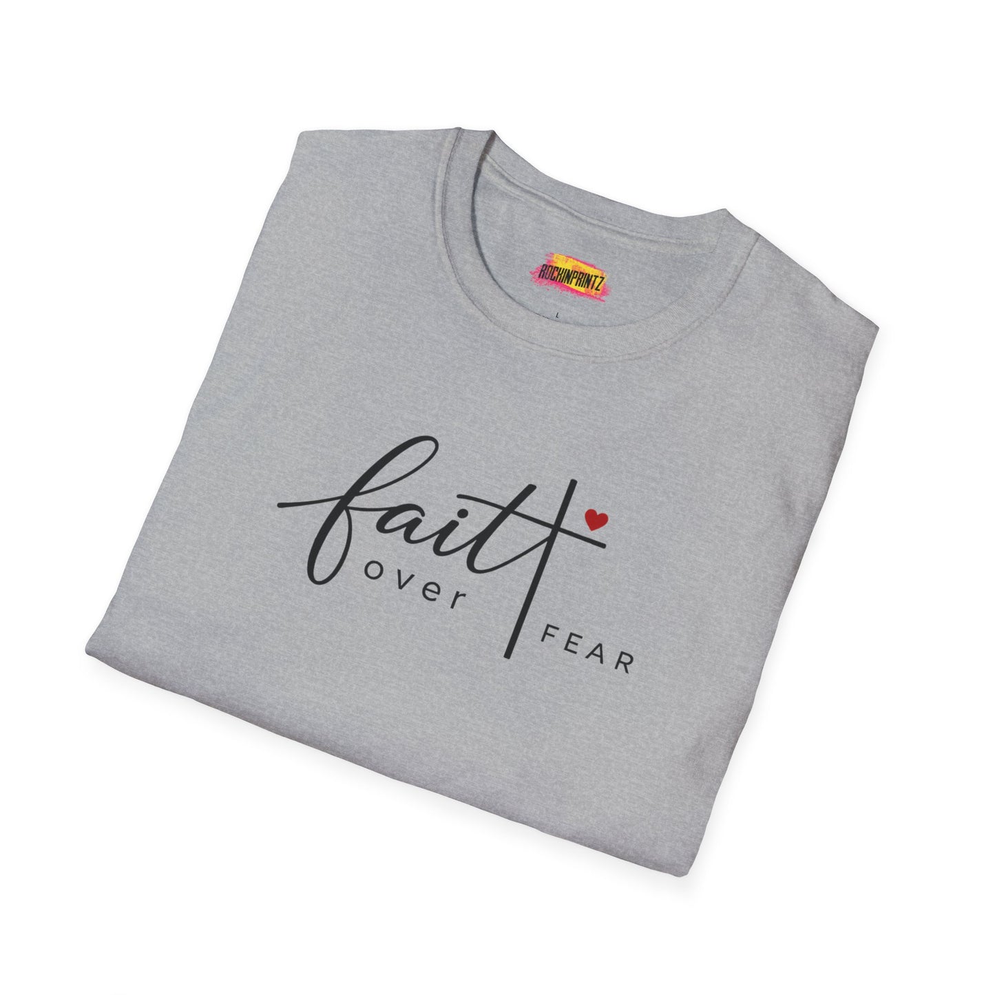 Faith Over Fear Christian T-Shirt