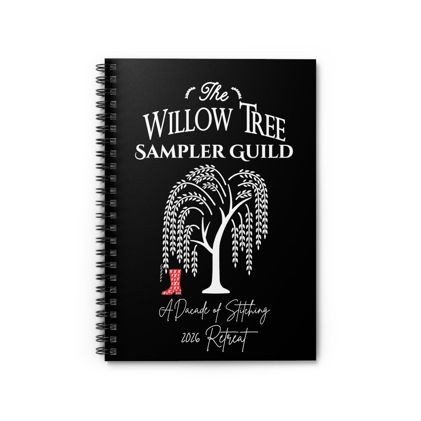 2026 - Willow Tree Sampler Guild 2026 Notebook, Creative Journal, Writing Tool, Gift for Crafters, Decorative Stationery, Scrapbooking Supplies