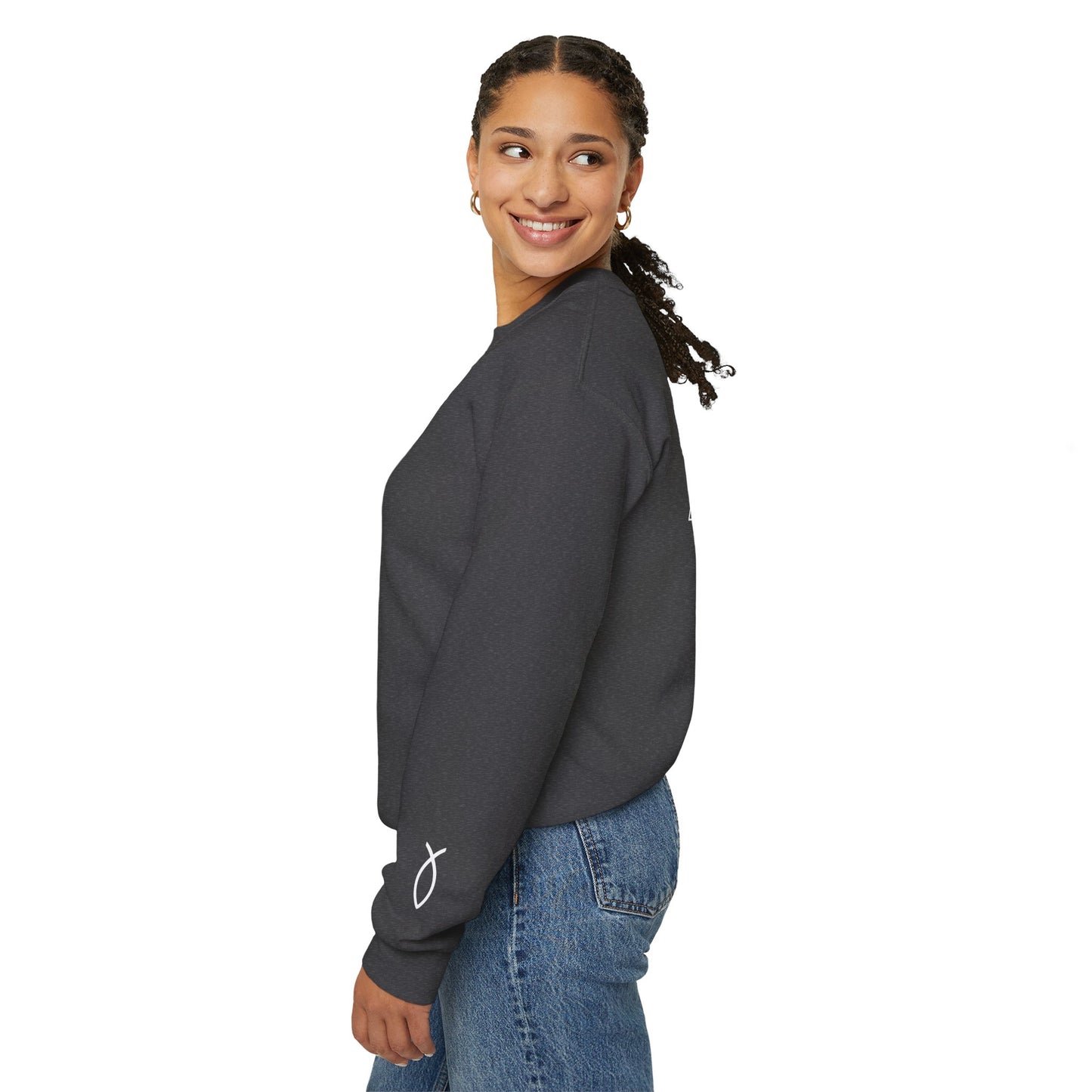 God Still Heals Sweatshirt — Inspirational Christian Crewneck (Isaiah 53:5)