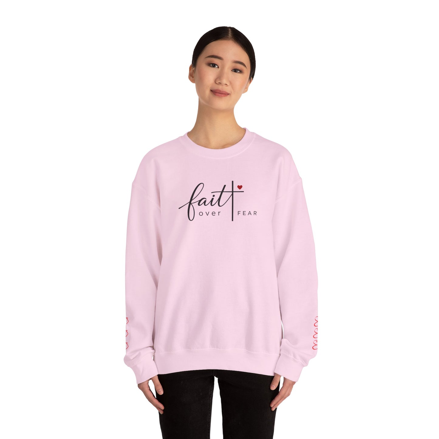Faith Over Fear Christian Sweatshirt