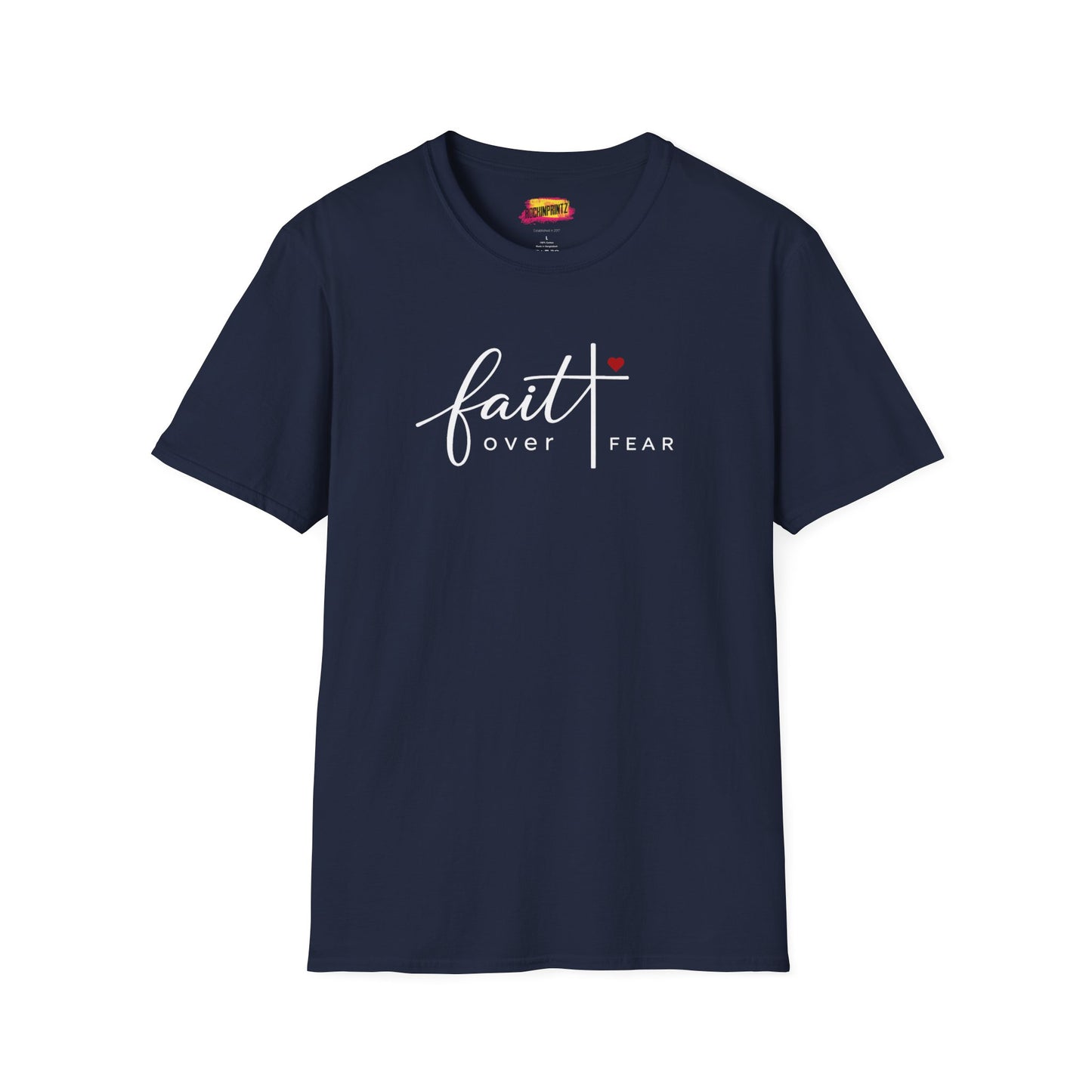 Faith Over Fear Christian T-Shirt